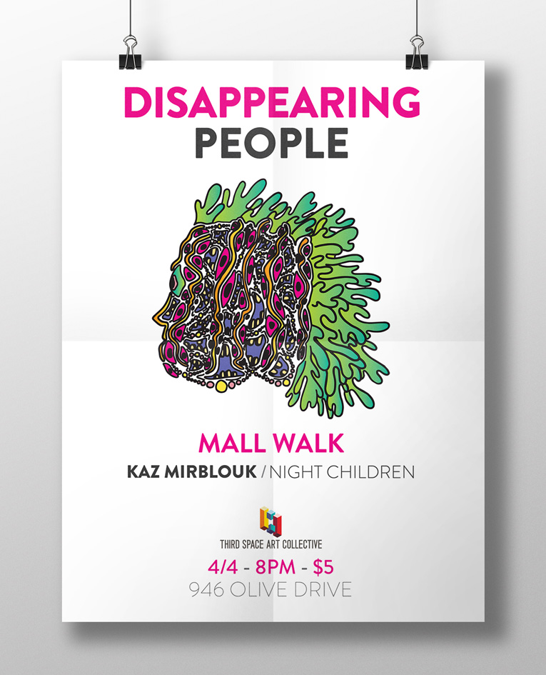 Design by: Luis Aspeitia | Illustration by: Eric Frankenstein The Garden Poster