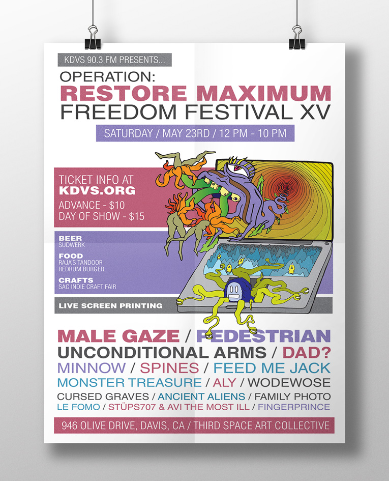 KDVS ORMF Poster