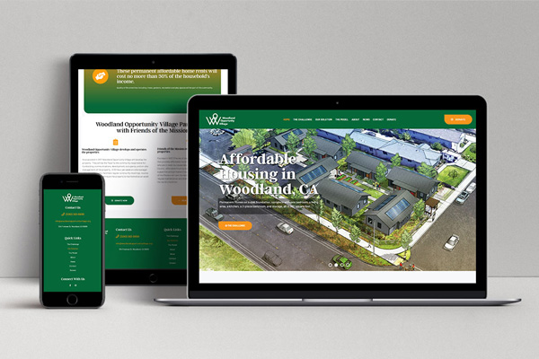 Website for Woodland Opportunity Village